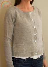Heathered Cardigan by Melissa Schaschwary