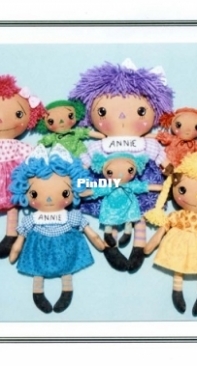 Happy Heart Patterns - HHF- 357 - Color Me Annie