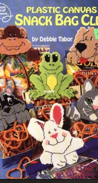 American School of Needlework ASN 3102 Plastic canvas Snack Bag Clips