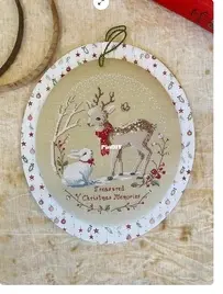 winter reindeer and bunny by vale gugia
