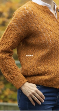 Rusko Cardigan by Meiju Kallio - Meiju Knits - English, Finnish
