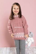 Dale Gull 359-01 Malene Genser & tights by Kari Haugen – Norwegian – free