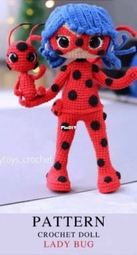 Pollytoys Crochet - Dasha / Daria Lobacheva - Lady Bug