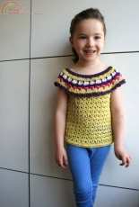 Luz Patterns - Luz Mendoza - Girls Summer Top