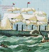 Artecy Cross Stitch - Great Eastern Steam Ship
