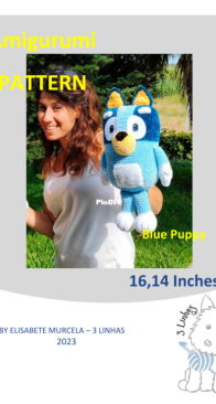 3Linhas - Elisabete Murcela - Blue Puppy
