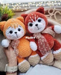 Teddy Knitted - Daria Kiseleva - Дарья Киселева - Fox - Лисёнок - Russian