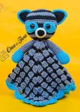 One and Two Company - Carolina Guzman - Rascal the Racoon Blanket
