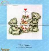 Anchor TT227 Tatty Teddy  - Cupcakes