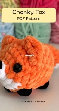 Chanels Crochet - Shell / Chanel - Chonky Fox