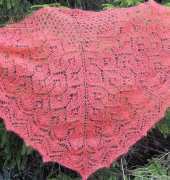 Liekki Shawl by Päivi Mäkinen