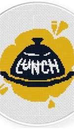 Daily Cross Stitch - Lunch