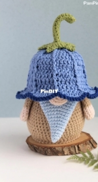 Pam Pino Design - Nazeli Mkrtchyan-Tadevosyan - Blue Bell Gnome