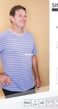 Sinclair Patterns - S9001 - Kai T-shirt - Size XS-5XL