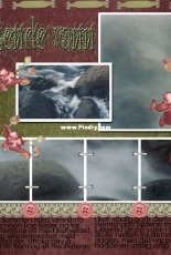 Digital scrapbooking - runningwater