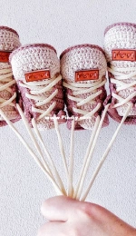 Vinera Eyer Patterns - Vinera Eyer - Vinera Kapustkina - Baby booties - Uni boots