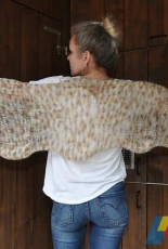 To Hug Stefanie Shawl by Judith Braun -Eng,German-Free