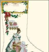 Charles Ross Christmas Kitchen 901L Victorian Christmas Stocking
