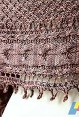 Mairlynd-Dark Champagne Shawl by Melanie Berg-French,German