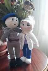 soldier and his wife