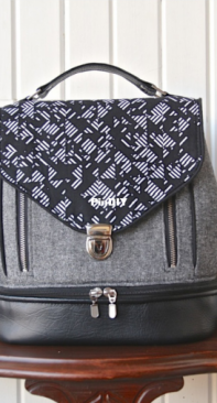 Blue Calla sewing patterns - The Clover Convertible Bag