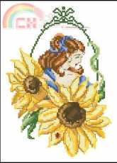 Passione Ricamo DL16 Sunflower Fae  XSD+PCS