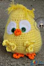 Greybriar Hollow - Michele Henson - Not So Angry Bird Chicks -  Yellow Chick