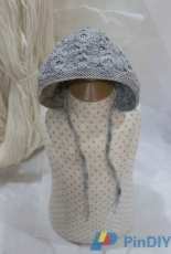 Midwinter Woolfeast-Hugs N Kisses Bonnet by Rhiannon McCulloch-Free