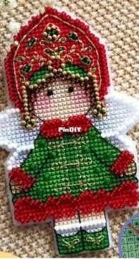 My Embroidery - Made for You Stitch - Boyarushka Thumbelina by Alina Ignatieva / Ignatyeva
