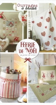 Créations Point de Croix - Féérie de Noël au point de croix - 2024 - French
