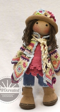 Carocreated design - Carola Herbst - Doll Dawn - Spanish