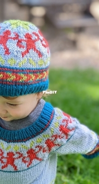 Monkeyin Around Hat by Arianna Soloway-Free