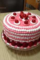 Strawberry cake