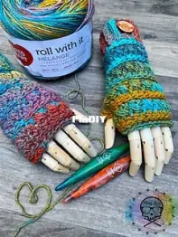 Mrs. Bs Custom Crochet - Michelle Barnhart - Macy Fingerless Gloves