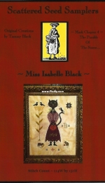 Scattered Seed Samplers - Miss Isabelle Black PCS + XSD