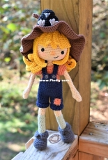 Sleepy sheep Patterns - Rachel Randle - Sara the Scarecrow