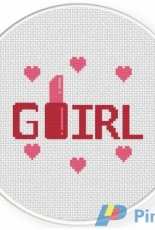 Daily Cross Stitch - Girl