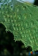 Sitbackandknit-Lauras Leaves Shawl by Emily K. Williams