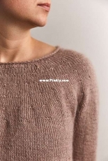 Top-Down Circular Yoke Pullover - Purl Soho - English