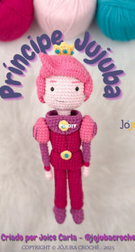 Jojuba Croche - Joice Carla - Principe Jujuba - Portuguese CAL version