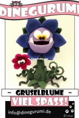 Dinegurumi - Sandra Haupt - Scary Flower - Gruselblume - German