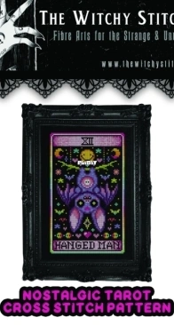 The Witchy Stitcher - Nostalgic Tarot - XII Hanged Man - XSD