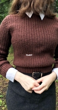 The Crochet Archive - Autumn - Simple Single Crochet Based Sweater