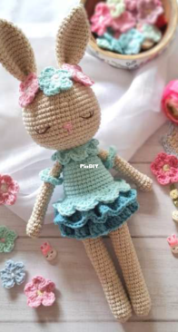 El Rincón de Ale - Alejandra Bianchimano - Flor Bunny Ballerina - Russian - Translated
