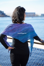 Cascade Yarns DK597 by Shannon Dubabin - Galaxy Lemonade Shawl - Free.