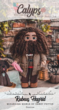 Calypso Boutiquee - Geraldyn Chirinos De Sousa - Rubeus Hagrid Wizzarding World of Harry Potter Collection