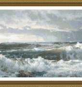 Classic Cross Stitch New 420 Surf on the Rocks