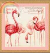 Zolotoe Runo F-003 - Flamingos