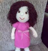 curly-haired girl