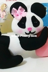 Ateliê Feltros Mágicos - Fran Lopes - Panda - Portuguese - Free